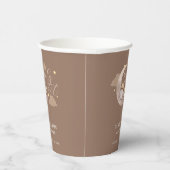 Gobelets En Papier Brown Bearly Wait Moon Star Sleepy Bear (Droite)