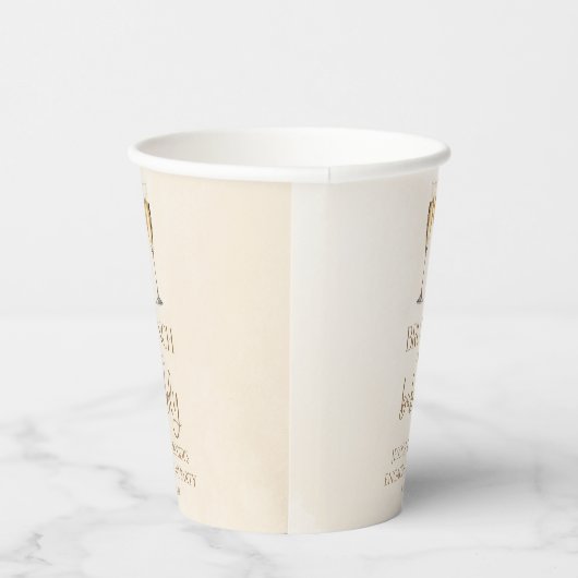 Gobelets En Papier Brunch et Bubbly Engagement Party Brunch (Droite)