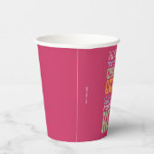 Gobelets En Papier Buddy l'Elfe | Citation de Noël (Droite)