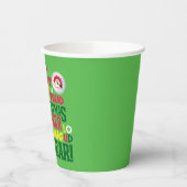 Gobelets En Papier Buddy l'Elfe | Citation graphique de Noël (Gauche)