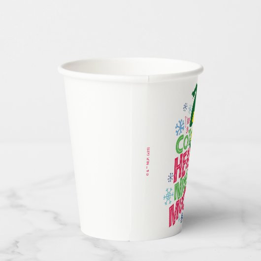 Gobelets En Papier Buddy l'Elfe | Ninny-muggins en coton (Droite)