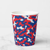Gobelets En Papier Buffalo Bills Color Camouflage Football Fan (Recto)