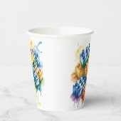 Gobelets En Papier Building Block Splash Boy Birthday Party (Gauche)