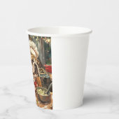 Gobelets En Papier Bulldog Holiday Baking : Noël festif (Gauche)