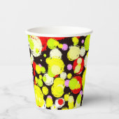 Gobelets En Papier Bulles colorées (Recto)
