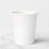 Gobelets En Papier Bulles d'aquarelle Anniversaire (Verso)