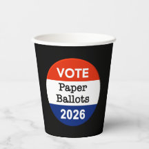 Bulletins de vote papier Élection à mi-mandat 2026
