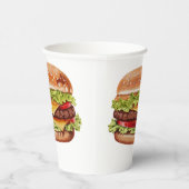 Gobelets En Papier Burger tasses (Droite)
