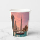 Gobelets En Papier Burj Khalifa (Verso)