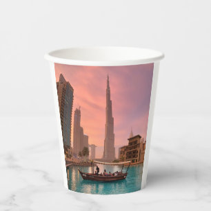 Gobelets En Papier Burj Khalifa