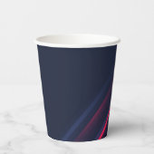 Gobelets En Papier Business Design Gradients Moderne Professionnel (Verso)