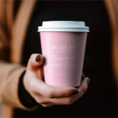 Gobelets En Papier Business Pink Brand Name Information de l'entrepri