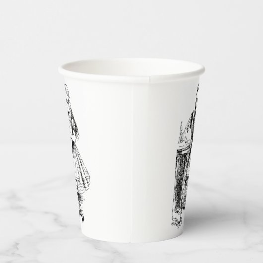 Gobelets En Papier Buvez-moi Alice au pays des merveilles (Droite)