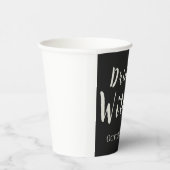 Gobelets En Papier Buvez tout sorcières Funny Halloween noir  (Droite)