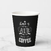 Gobelets En Papier Ça sent le café (Recto)