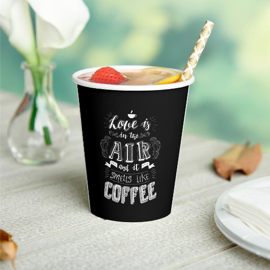Gobelets En Papier Ça sent le café
