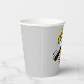 Gobelets En Papier cacahuètes | Charlie Brown à Bat (Droite)