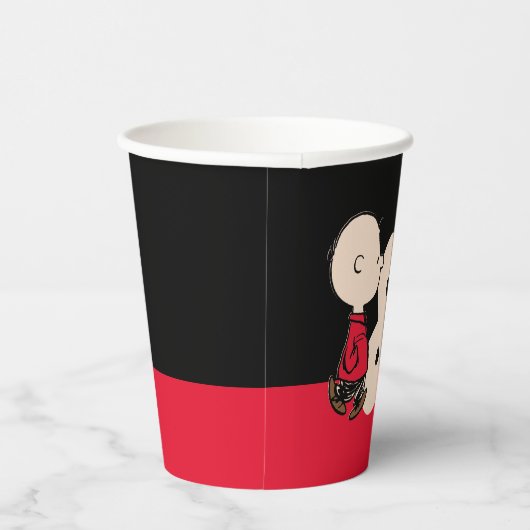 Gobelets En Papier cacahuètes | Charlie Brown & Linus (Droite)