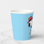 Gobelets En Papier cacahuètes | Coach Football Snoopy (Droite)