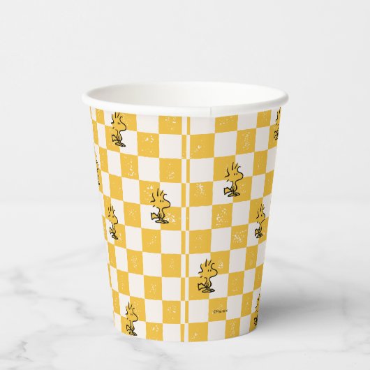 Gobelets En Papier cacahuètes | Drapeau À damiers bois (Droite)