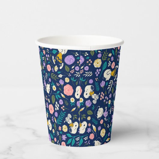 Gobelets En Papier cacahuètes en Motif de fleurs (Droite)