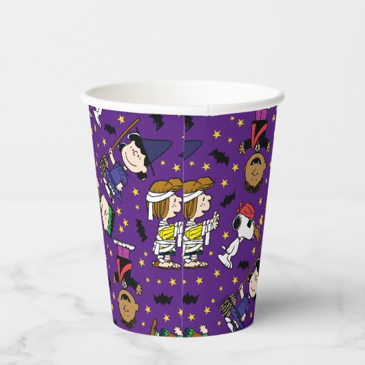 Gobelets En Papier cacahuètes | Happy Halloween Motif (Droite)