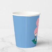 Gobelets En Papier cacahuètes | Illustration Nature Rose Flower (Droite)