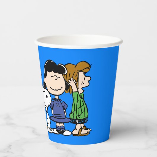 Gobelets En Papier cacahuètes | Les cacahuètes s'unissent (Verso)