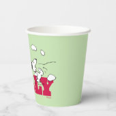 Gobelets En Papier cacahuètes | Linus & Snoopy Be Jolly (Verso)