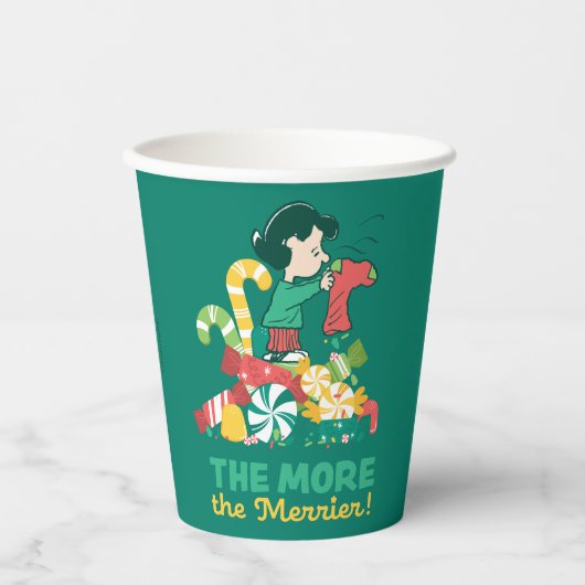 Gobelets En Papier cacahuètes | Lucy et plus le Merrier (Recto)