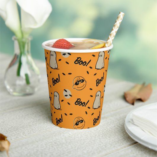 Gobelets En Papier cacahuètes | Motif d'Halloween de l'équipage Éffra (Insitu)