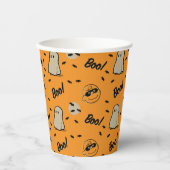 Gobelets En Papier cacahuètes | Motif d'Halloween de l'équipage Éffra (Recto)