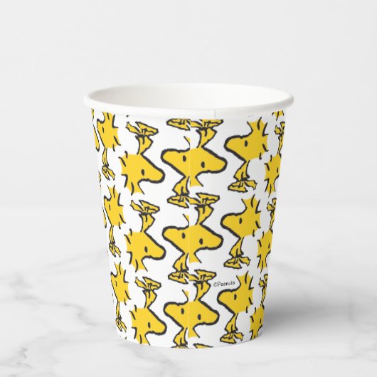 Gobelets En Papier cacahuètes | Motif Woodstock (Droite)