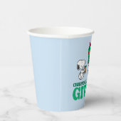 Gobelets En Papier cacahuètes | Noël est la joie de donner (Droite)