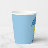 Gobelets En Papier cacahuètes | Parapluie bleu Woodstock (Droite)