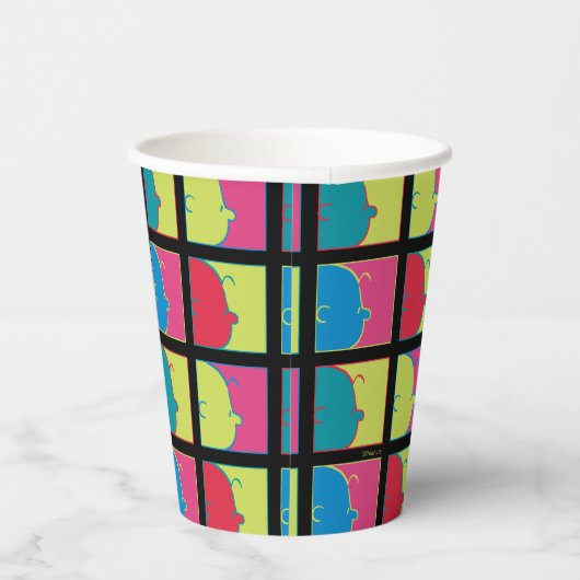 Gobelets En Papier cacahuètes | Pop Art Charlie Brown (Droite)