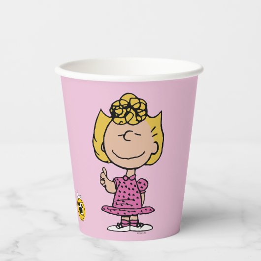 Gobelets En Papier cacahuètes | Sally Super Smile (Recto)