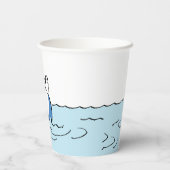 Gobelets En Papier cacahuètes | Snoopy Beach Ball Beach (Verso)