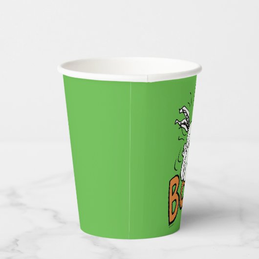 Gobelets En Papier cacahuètes | Snoopy Boo (Droite)