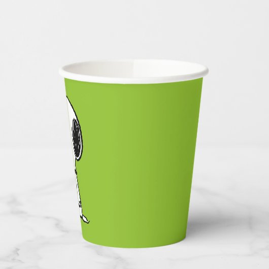 Gobelets En Papier cacahuètes | Snoopy En Bas (Gauche)