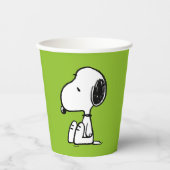 Gobelets En Papier cacahuètes | Snoopy En Bas (Recto)