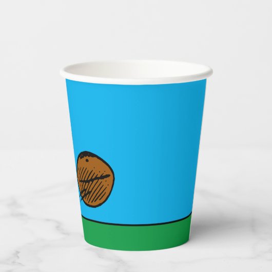 Gobelets En Papier cacahuètes | Snoopy Football Kicker (Verso)