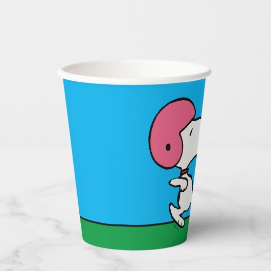 Gobelets En Papier cacahuètes | Snoopy Football Kicker (Recto)