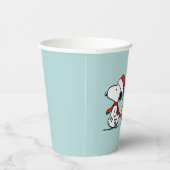 Gobelets En Papier cacahuètes | Snoopy & Friends Winter Scarf (Droite)