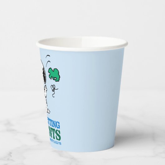 Gobelets En Papier cacahuètes | Snoopy I Love Obtenir des présentatio (Gauche)