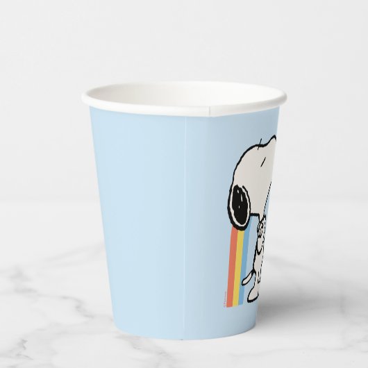 Gobelets En Papier cacahuètes | Snoopy Je suis fier de moi (Droite)