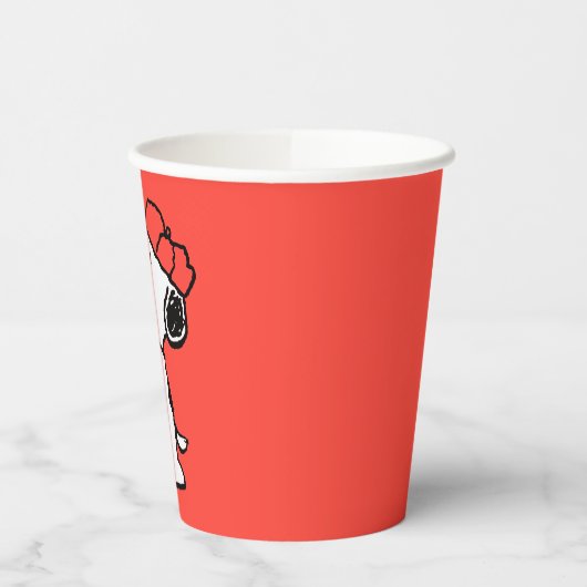 Gobelets En Papier cacahuètes | Snoopy Making the Catch (Gauche)