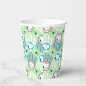 Gobelets En Papier cacahuètes | Snoopy Mint Green Deco Dreams Motif (Droite)