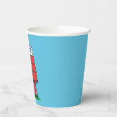 Gobelets En Papier cacahuètes | Snoopy Napping (Gauche)