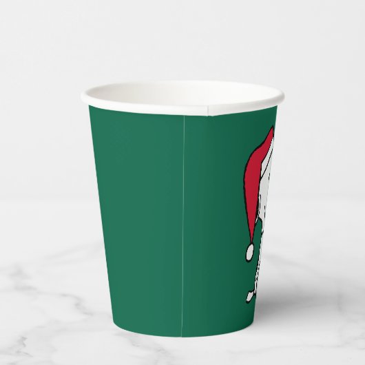 Gobelets En Papier cacahuètes | Snoopy Père Noël & Woodstock Cadeau (Droite)